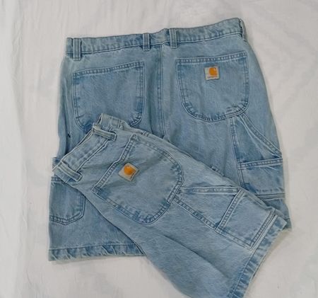 CR9375 Upcycled Carhartt Shorts