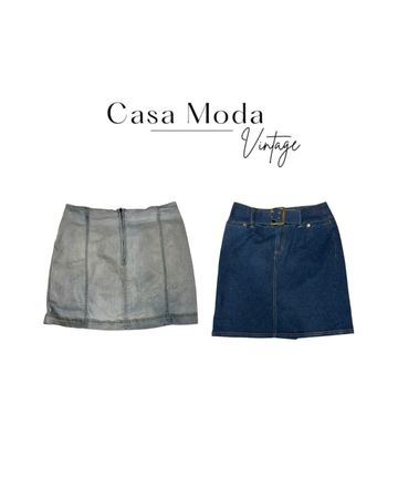 190626-38 Denim mini skirts 10 pcs