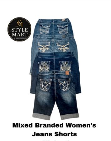 Mixed Branded Women's Jeans Shorts