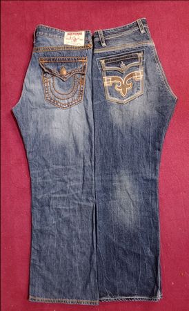 True Religion and Rock revival jeans