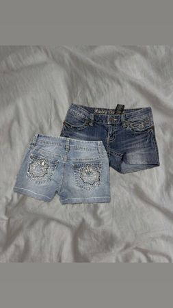 Upcycled Y2K Denim Shorts