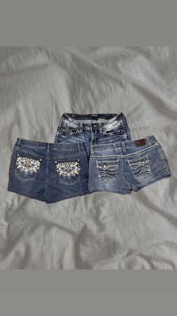 Upcycled Y2K Denim Shorts