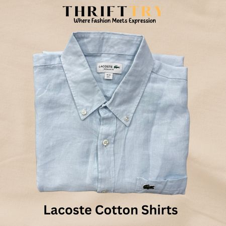 Lacoste Cotton Shirts Collection