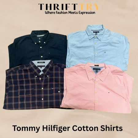 Tommy Hilfiger Cotton Shirts Collection – A/B/C Grade