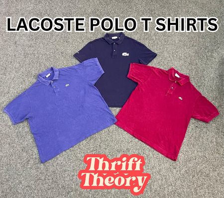 Lacoste Polo T Shirts - (20/06)