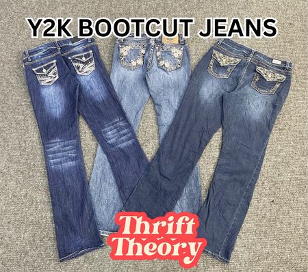 Y2k Bootcut Jeans - (20/06)