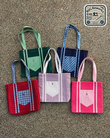 21 pcs Exact Upcycled RL Tote Bag