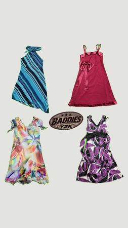 Y2k 20s popup sumeer dresses