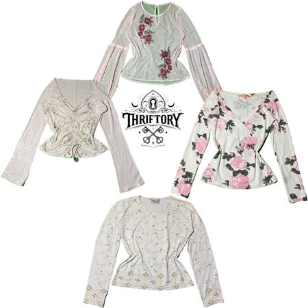 Y2K NYC IT Girl Full Sleeve Tops TY-58