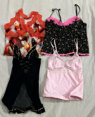 Y2k cami tops (879)