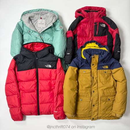 Mixed Branded puffer jacket