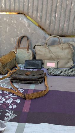 Luxury branded bags