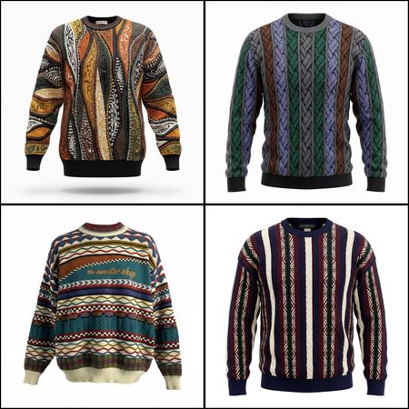 Premium Coogi Style Sweaters (Mix Brand)