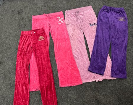 Juicy Couture Velour Track Pants