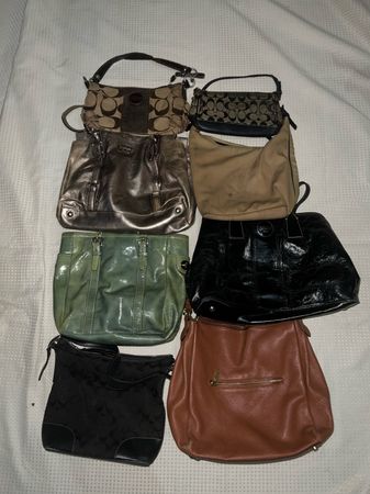 Coach hand bag