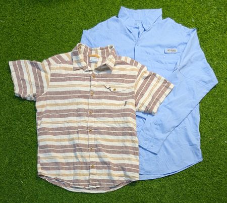 6417 - Columbia Half and Full Sleeves Shirts