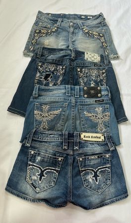 Miss Me R.R Sexy Shorts 🩳 B #201