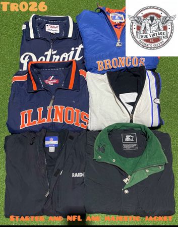 Starter and NFL and majestic jacket Tr 026