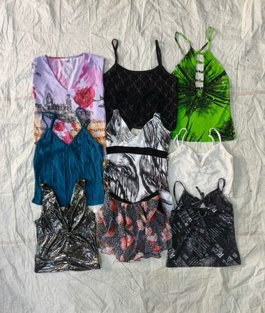 Summer Y2k tops