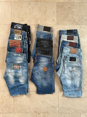 Dsquared Mix Brand Denim Shorts