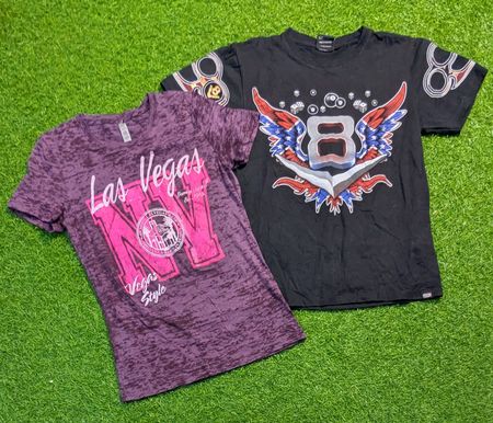 6427 - Vintage Style Half Sleeves T-Shirts