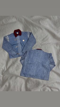 Upcycled Carhartt Clip-Up Jacket