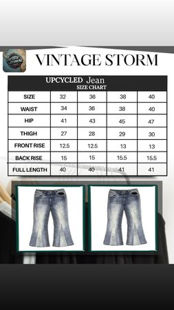 Upcycled Miss Me True Religion Rock Revival Jean