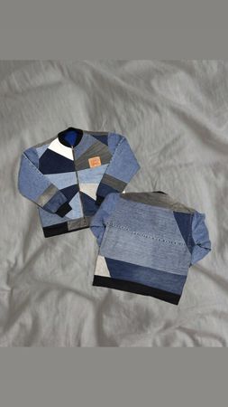 Upcycled Levi’s Denim Patch Jacket