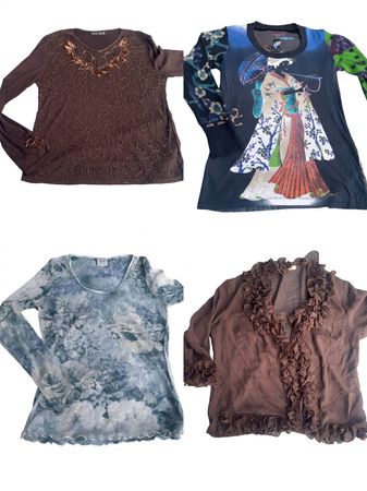 Y2K full sleep blouse
