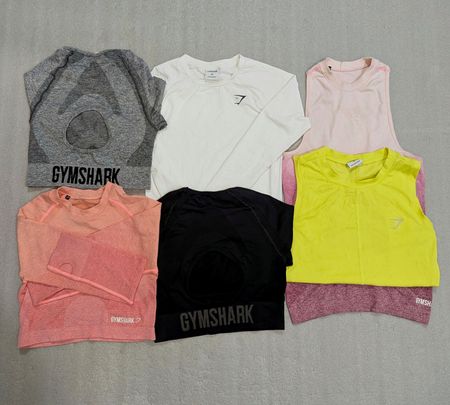 Gym shark tops