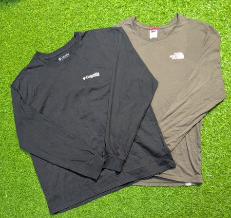6431 - Columbia, The North Face Half and Full Sleeves T-Shirts