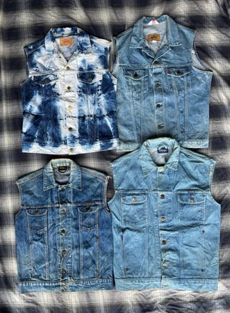 LLW Denim Vest 13 pieces