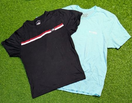 6434 - Columbia, The North Face Half and Full Sleeves T-Shirts