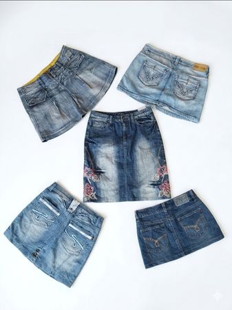 Drama Queen Denim: 00s McBling Statement Skirts
(VM-28)