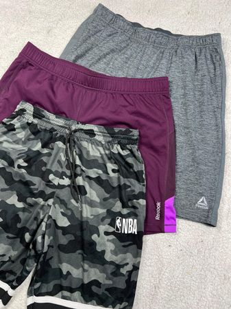 Mix branded sport shorts