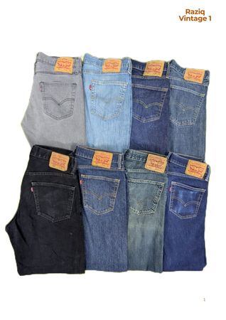 RV3921 Levi's Zipper Jeans
