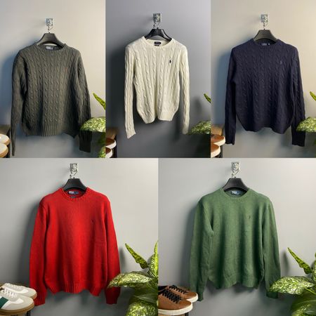 Ralph Lauren Cableknits and Crewneck Sweaters