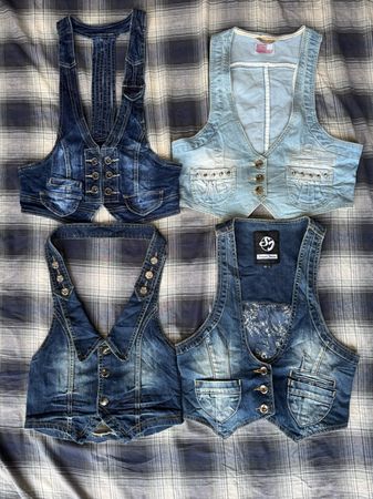 Gilet di denim 40 pezzi