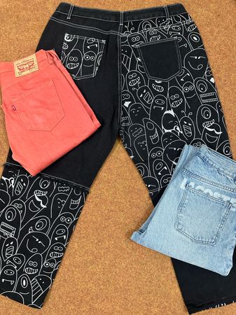 HIP HOP and branded jeans