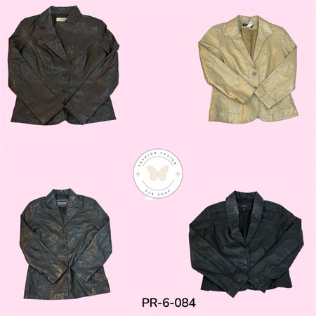 Premium 100% Genuine Leather Jacket – Timeless Classic Outerwear (PR-6-084)