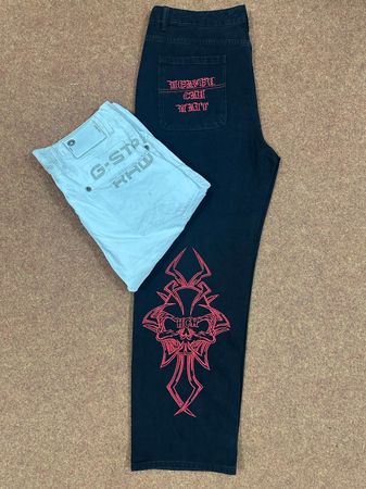 HIP HOP and branded jeans