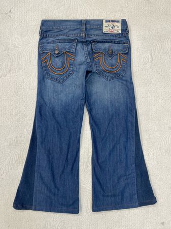 Upcycled True Religion Flare Jeans  (Dv -06)
