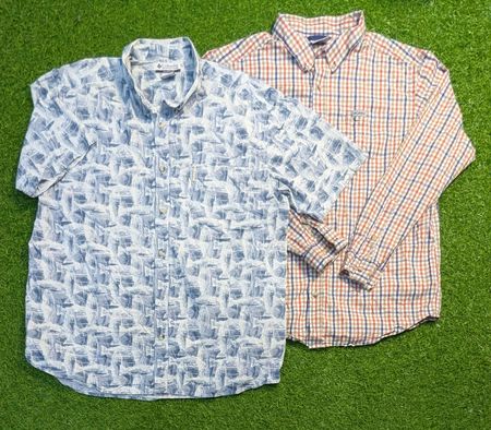 6449 - Columbia, Patagonia Half and Full Sleeves Shirts