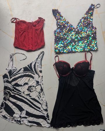 Y2K cemi tops 12Pieces