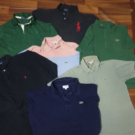 Ralph louren and Lacoste  kolor tshirt