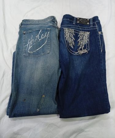 CR9458 Vintage Harley Ladies Jeans