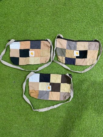 Upcycled Carhartt handbags