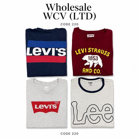 Lee Levi’s Branded T Shirt (Wcv: 220)