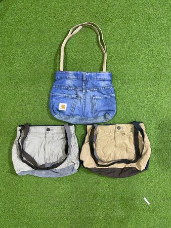 Borse in denim Carhartt riciclato
