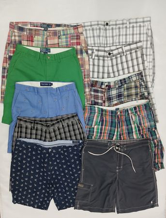 Mix Branded Golf & Plaid Shorts
